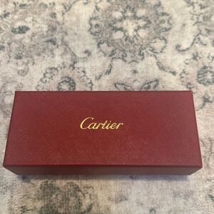 Brand new Cartier buffalo sunglasses.